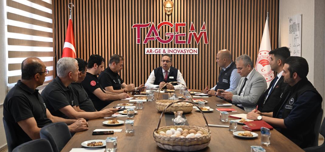 TARIM BAKAN YARDIMCIMIZIN ENSTİTÜMÜZÜ ZİYARETİ.