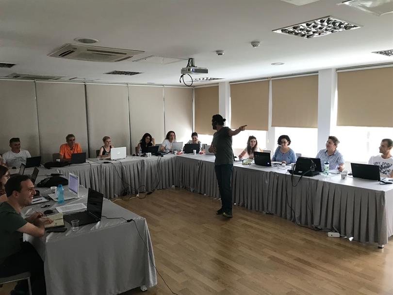 Training Program Prepared for Increasing Institutional Capacity Started on June 18, 2018