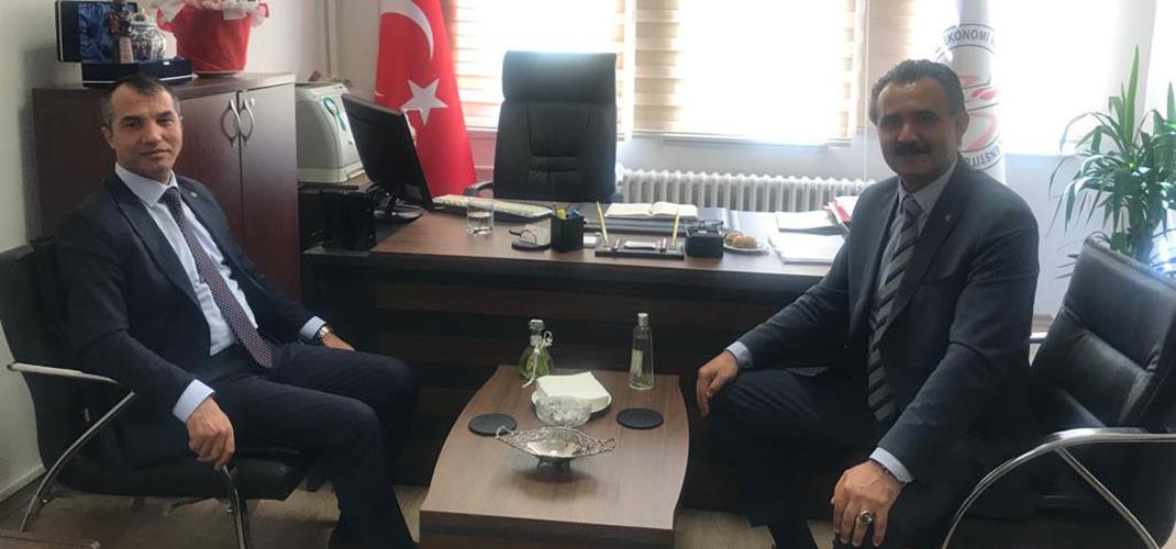 Bitkisel Üretim Genel Müdürü Dr. Mehmet Hasdemir Enstitümüzü Ziyaret Etti