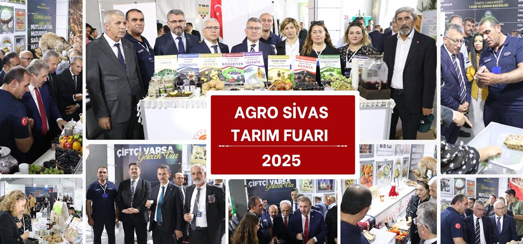 2025 Agro Sivas Tarım Fuarı’nda Enstitü Standımıza Yoğun İlgi