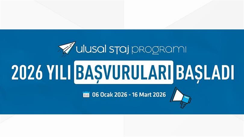 Üniversite Öğrencileri 2026 Yılı Ulusal Staj Programı Başvurusu