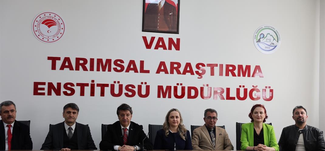 Van Milletvekilimiz Kayhan TÜRKMENOĞLU Enstitümüzü Ziyaret Etti