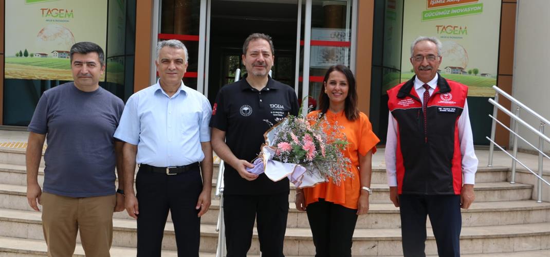 TAGEM Genel Müdürü Sayın Dr. Mustafa Altuğ ATALAY'dan Enstitümüze Ziyaret